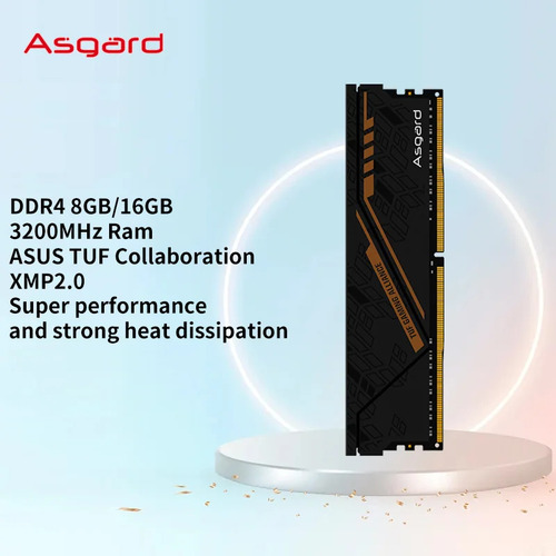 Memória Ram Asgard Tuf 32gb (2x16gb) Ddr4 3200mhz