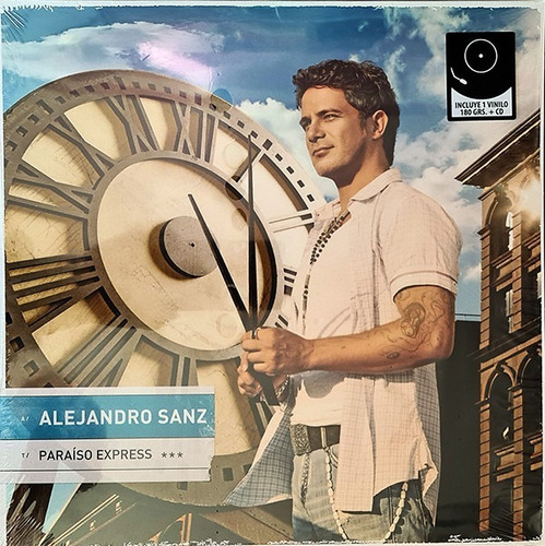 Vinilo Alejandro Sanz Paraíso Express Nuevo Y Sellado