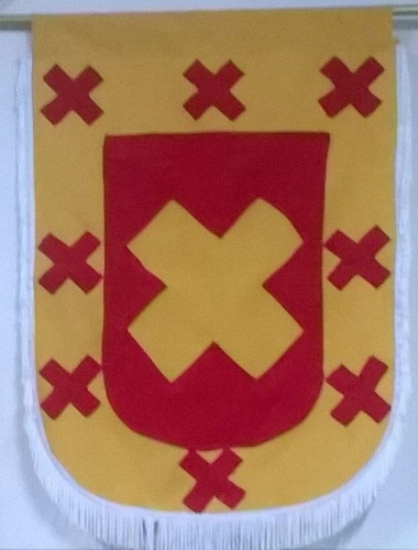 Estandarte Cruz Orlada De Chapa