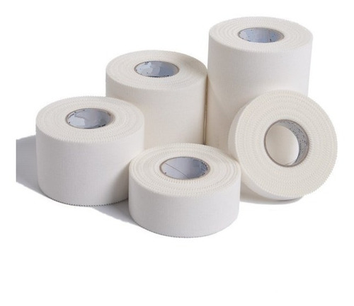 6 Rollos Tela Adhesiva Hospitalaria-deportiva 5cm X 8mts