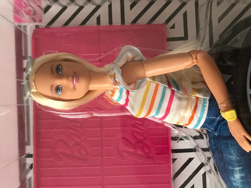 Barbie En Silla De Ruedas Fashionistas 132 Wheelchair Mattel (Usado)