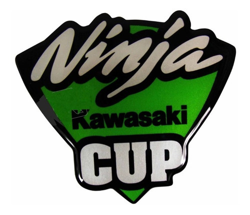 Adesivos Emblemas Compativel Kawasaki Ninja Cup 3d Re16