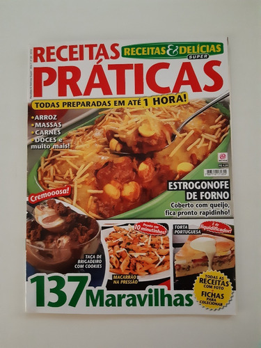 Revista Receitas E Delícias Super Práticas G987