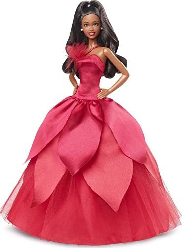 Barbie Signature 2022 Holiday Barbie Doll (pelo Ondulado Mar