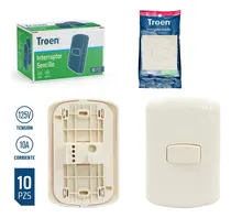 Comprar Interruptor Apagador Sencillo Tipo Bticino Troen (caja X 10)