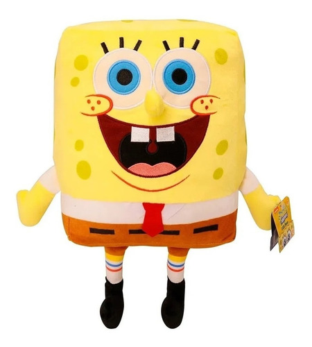 Imagem 4 de 4 de Pelucia Bob Esponja 35cm - Sponge Bob Multikids Nickelodeon
