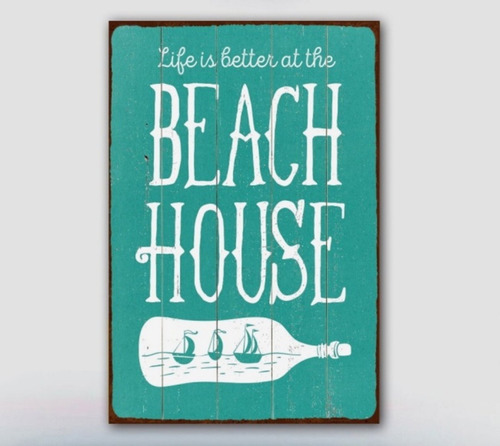 Quadro Decorativo Beach House