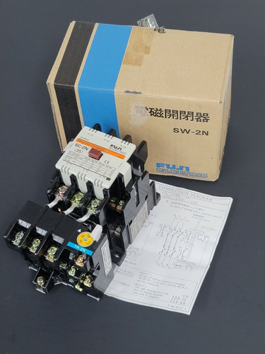 Nib Fuji Electric Sw-2n Magnetic Switch Sw-2n-35 W/ Tr-2 Zzg
