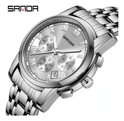 Relojes Sanda Chronograph Luminous Calendar