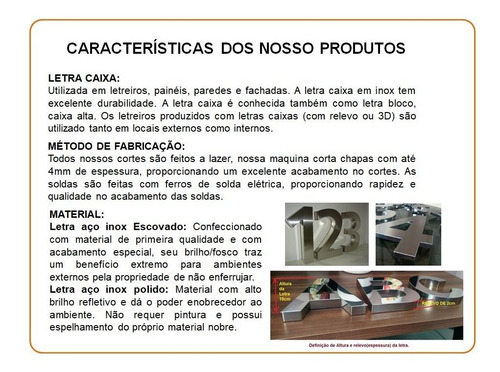 Letreiro, Inox, Espelhado, S/ Led, Jesus 40cm + Jesus 30cm