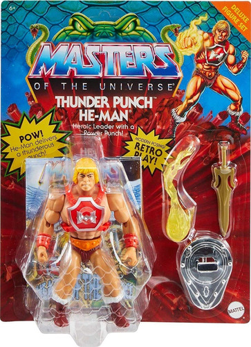Masters Of The Universe Origins Deluxe Thunder Punch He-man
