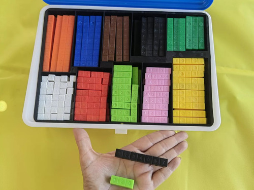 Regletas Graduadas + Base 10 - Juegos Matemáticos Didácticos