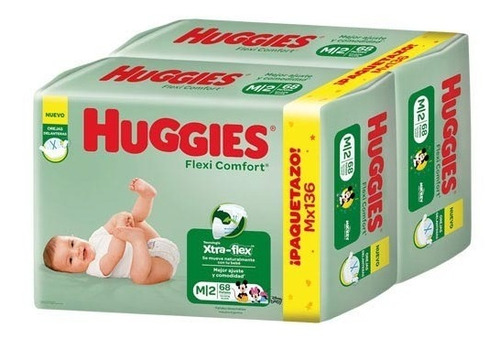 Huggies Flex Comfort M X 136