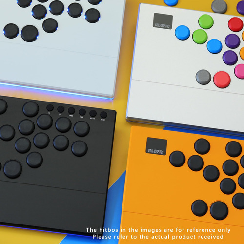 Nlofin Arcade Stick Sin Palanca Controlador Sin Palanca De Y