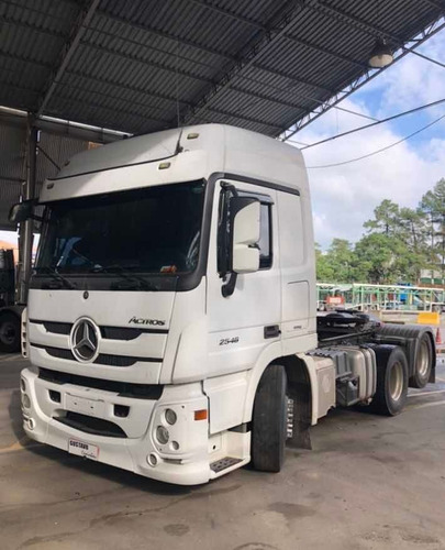 Imagem 3 de 25 de M.benz Actros 2546-ls 2015/16 Cegonheiro Gustavo-caminhões