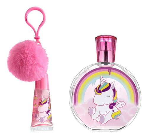 Perfume Eau My Unicorn F Edt 100 ml+mochila+brillo (kit)