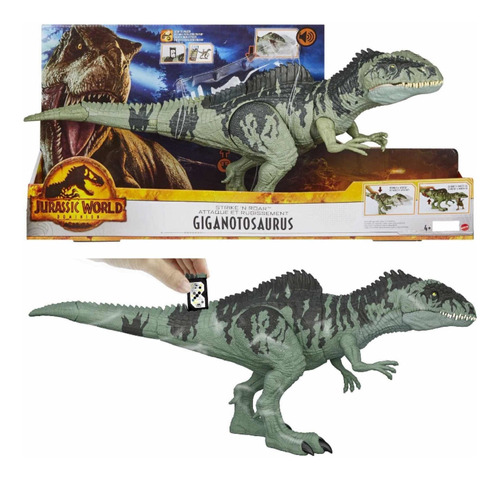 Dinosaurio Giganotosaurio Jurassic World Dominion Sonidos