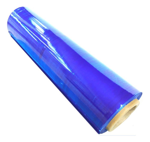 Rollo Papel Film Stretch Azul 50cm Embalaje Valija Reforzado