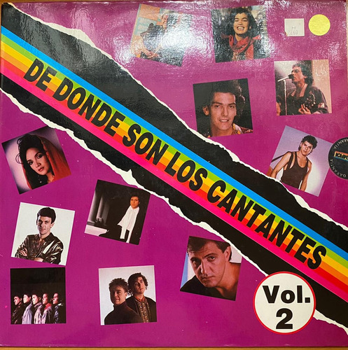 Disco Lp - Variado / De Donde Son Los Cantantes Vol. 2. Comp