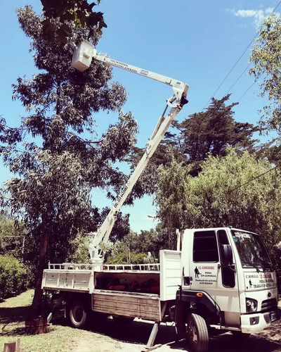Ford Cargo 915 Hidroelevador Axion 15mts De Altura