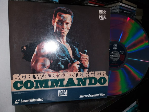 Commando / Schwarzenegger / Laser Disc*