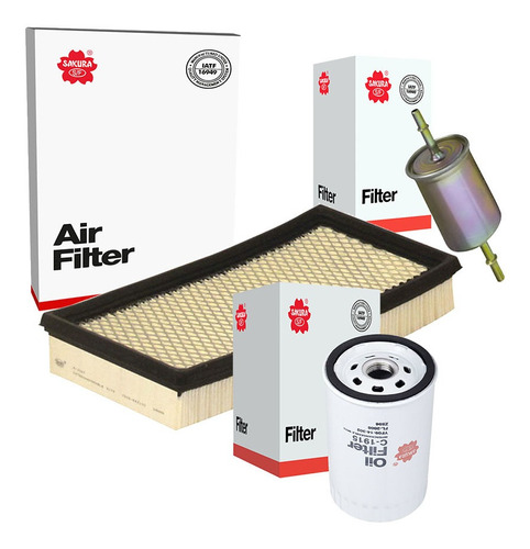 Kit Filtros Aceite Aire Gasolina Ford Focus Zx3 2.0l L4 2001