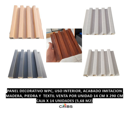 Panel Decorativo Wpc