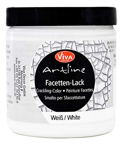 Pintura Craqueladora Viva Decor Artline 250ml-blanca