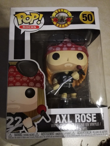Funko Pop Axl Rose N 50- Nuevo-