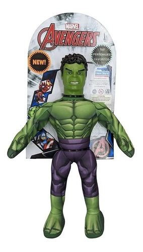 Muñeco Increible Hulk Marvel New Toys Original Casa Valente