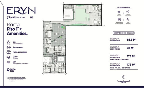 Imagen 11 de 27 de Venta Departamento De Dos Dormitorios Con Balcón En Parque España