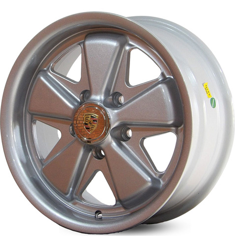 4 Rodas Raw Porsche 911 Fuchs / Aro 15x5,5 / (5x112) Et20