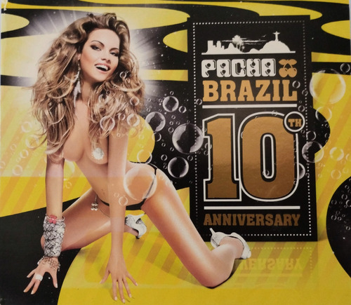 Música Disco Álbum 3 Cd Pacha Brazil 41 Temas Mixed By D 