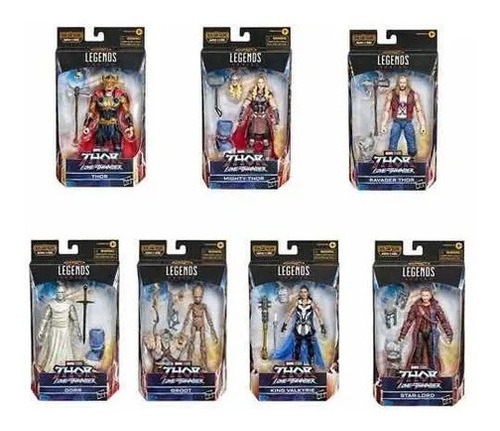 Marvel Legends Thor Love And Thunder Wave 7 Figuras - Hasbro