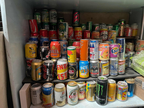 Colección Antiguas 120 Latas Cerveza Gaseosa Jugos Cerradas