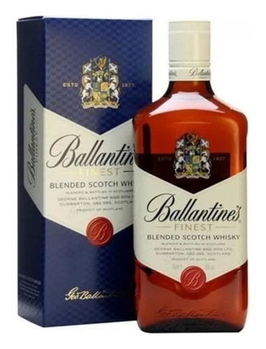 Whisky Ballantines Finest 08 Anos 1l (2 Unidades)