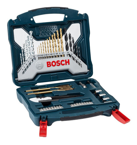 Kit De Puntas Y Mechas Titanio X-line 50pz Bosch