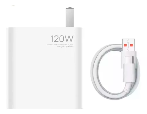 Cargador Xiaomi 120w Cable Tipo C Original Redmi Note Mi 11