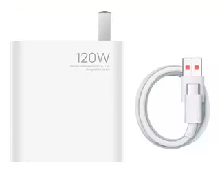 Xiaomi Cargador Original 120 Watts Cable Tipo C Turbo Charge