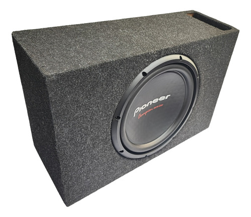 Cajón Premium De Laberinto Para Subwoofer Con Salida D Aire 