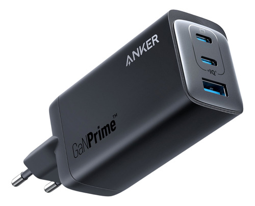 Carregador Rápido Anker 737 Ganprime 120w 2 Usb-c 1 Usb-a