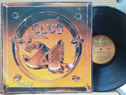 Varios - Club 54 Vol.4 - Lp Vinilo Año 1980 Funk Soul Disco