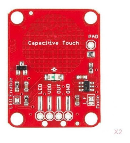 Imagen 1 de 9 de Conjunto De 2 Módulos Táctiles Interruptor Táctil