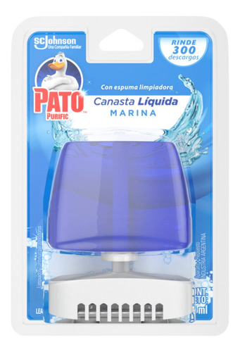 Canasta Liquida Para Inodoro Pato Purific Marina