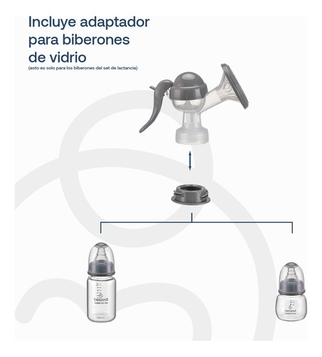 Set De Lactancia 6 En 1 Mamaderas Y Accesorios Bebesit