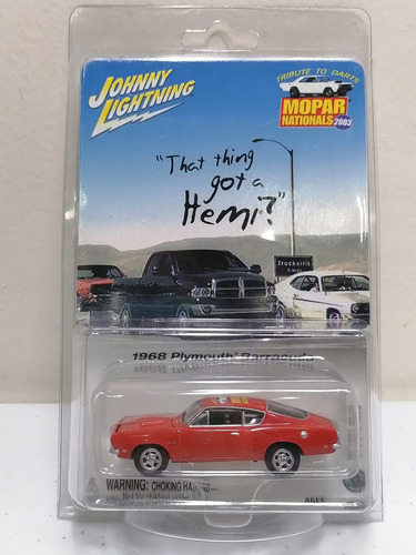 Johnny Lightning 1968 Plymouth Barracuda Mopar 2003 @ Naranj