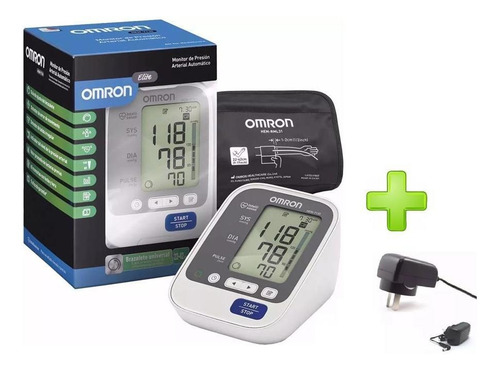 Imagen 1 de 6 de Tensiometro Presion Arterial Omron Hem-7130 Brazo + Fuente