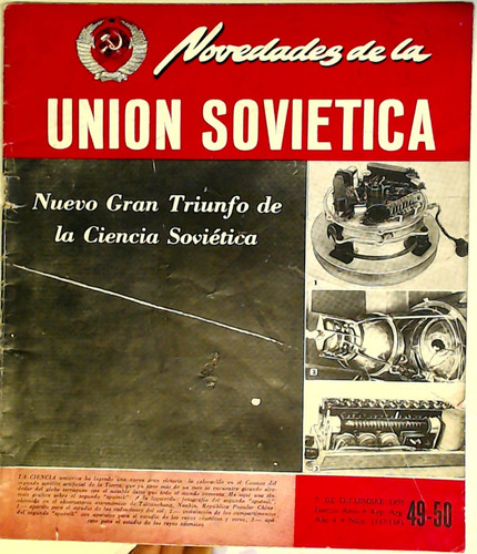 Novedades De La Unión Soviética N.49-50 Diciembre 1957