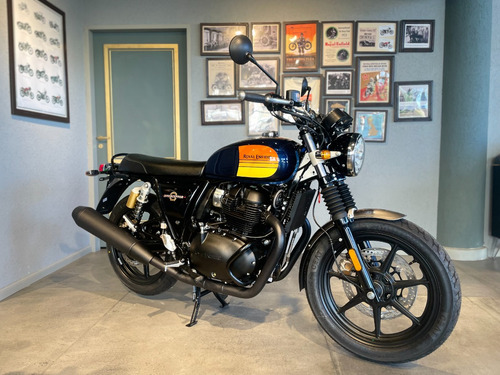 Royal Enfield Interceptor650 0km Barcelona Blue 2023