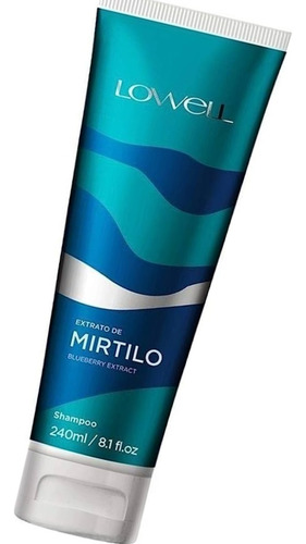 Lowell Shampoo Extrato De Mirtilo Blueberry 240ml
